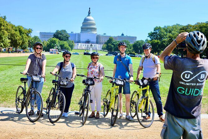 2 Hour Guided Bike Tour of Capitol Hill - Bikes, helmets, and electric options (the comfort side of DC)