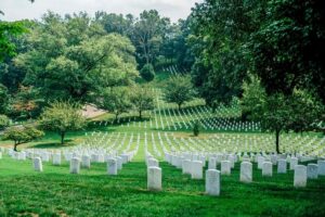 Arlington Cemetery with Changing of Guards & Tomb Unknown Soldier - The Tomb of the Unknown Soldier and Changing of the Guards moment