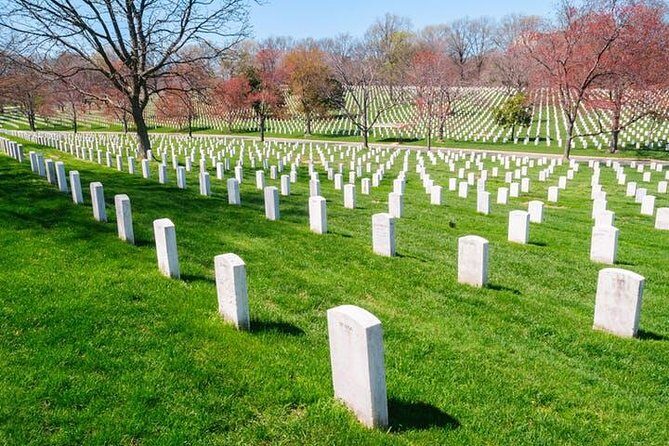Arlington Cemetery with Changing of Guards & Tomb Unknown Soldier - Audie Murphy and the memorials for Columbia and Challenger