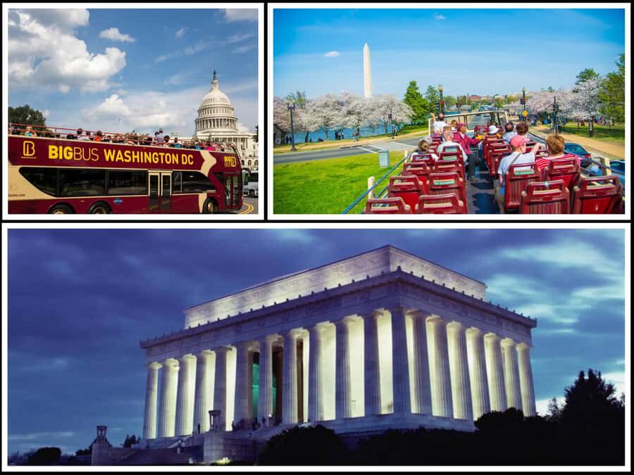 Best of DC: Hop-on Hop-off Bus Tour & Night Tour (Save 40%) - The Big Bus Loop: Your DC Day, Built Your Way