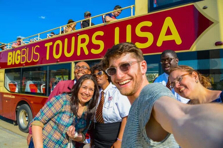 Best of DC: Hop-on Hop-off Bus Tour & Night Tour (Save 40%) - National Mall Stops and the MLK Moment You Can Stand On