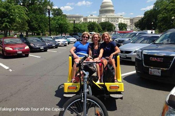 Classic Monuments & Memorials Tour - Why a pedicab works so well for DC monuments