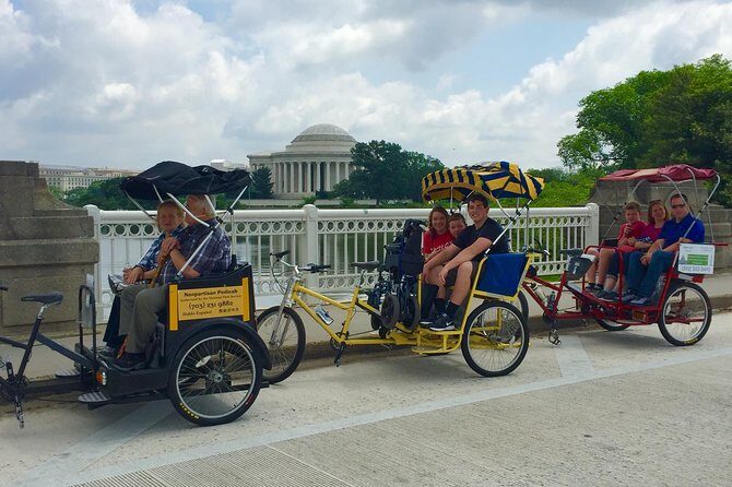 Classic Monuments & Memorials Tour - Who should book this private DC monuments pedicab tour