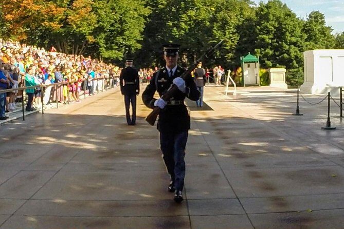 Day or Night National Mall Bus Tour with Arlington Cemetery Walk - Entering Arlington National Cemetery with a real game plan