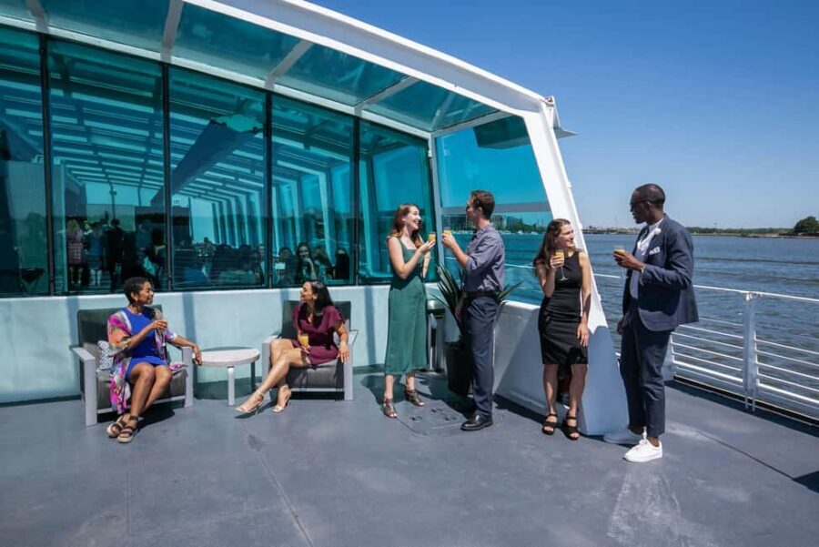 DC: City Cruises Gourmet Brunch, Lunch, or Dinner Cruise - A 2-Hour DC Cruise That Feels Like a Moving View-Deck Restaurant