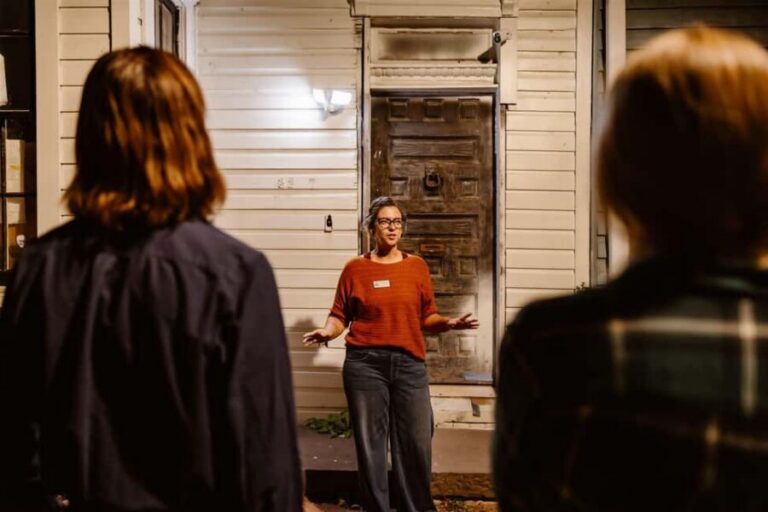 DC: Ghosts of Georgetown Haunted History Nighttime Tour - Old Stone House: the stop that sets the spooky baseline
