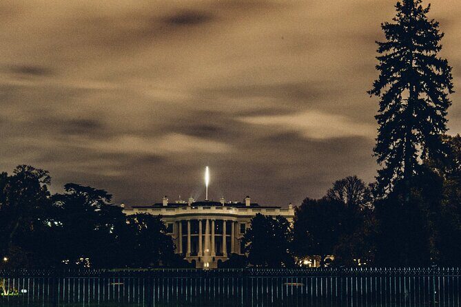 DC Ghosts Ultimate Dead of Night Haunted Ghost Tour - Your exact route: from the White House to Haupt Fountains