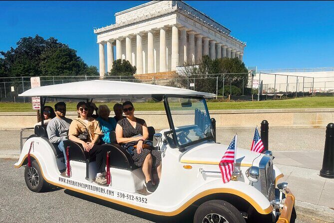 DC Monuments & History Guided E-Cart Tour-Blankets - Why an electric cart makes DC feel doable in 2 hours