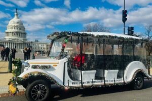 DC Monuments & History Guided E-Cart Tour-Blankets - The route: the “Capitol-to-memorials” loop you can actually see