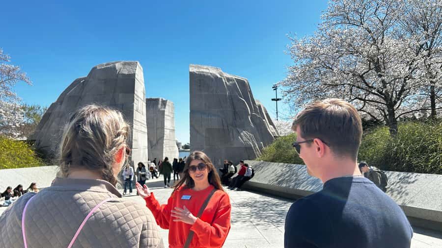 DC: National Mall 2.5 Hr Tour & Washington Monument Tickets - MLK Memorial: the newest Tidal Basin marker with real emotional focus