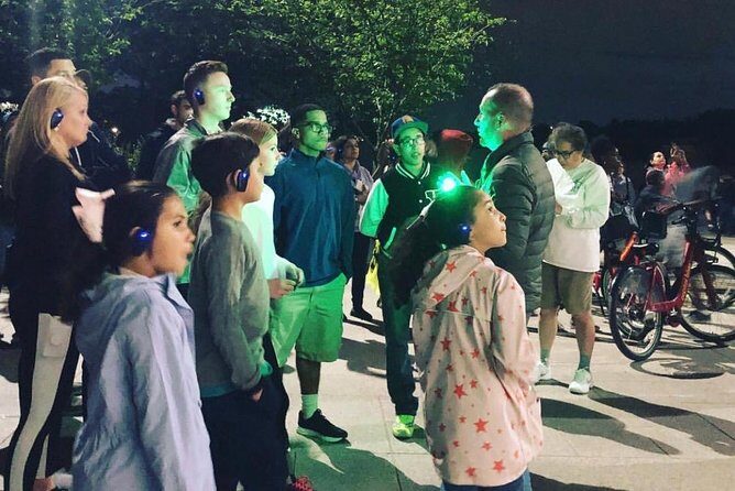 DC Night Tour With Magic LED- Pick Up/Drop, Snacks, LED Bracelets - Why seeing DC by floodlight works
