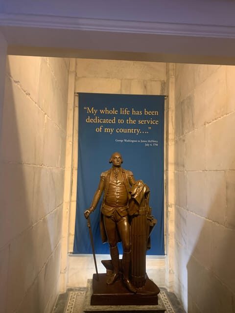 DC: Washington Monument Direct Entry with Guidebook - Using the digital guidebook so the views actually make sense