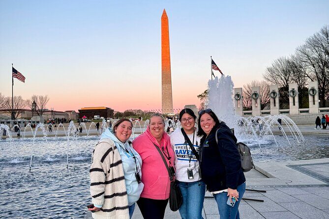Discounted DC Day Tour Highlights In Full Colors- Free Snacks - WWII, Vietnam, and Korea: memorials with room to reflect