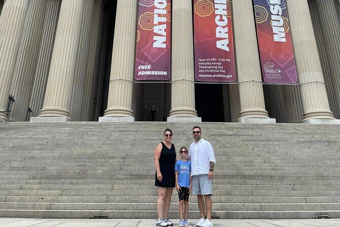Family Friendly National Archives Building Private Tour - Wheelchair friendly, moderate walking pace: plan for a smooth museum day