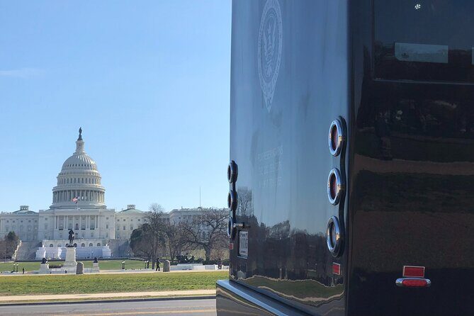 Guided African American History Tour with Reserved Museum Entry - The bus route from Black Lives Matter Plaza to the Lincoln Memorial area