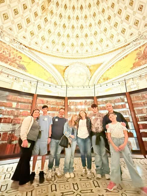 Guided visit inside the Capitol and the Library of Congress - FAQ