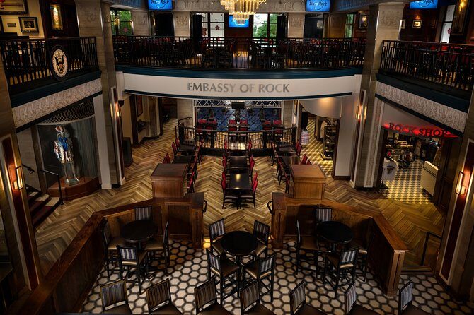 Hard Rock Cafe Washington DC - Price and menu packages: ACOUSTIC vs ELECTRIC (and how to choose)