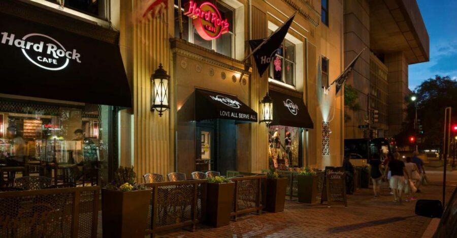 Meal at the Hard Rock Cafe Washington DC - The Rock Shop Stop: Where Your Gift With Purchase Shows Up