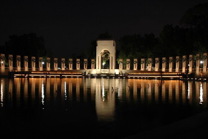 Monuments and Memorials Night Walking Tour - Capitol Reflecting Pool: The Waterway Between Stories
