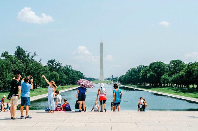 Monuments of DC Tour with Washington Monument or Museum Tickets - The memorial rhythm: WWII, Lincoln, and MLK in one smooth arc