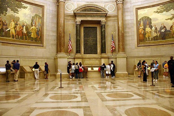 National Archives Skip the Line Guided Tour Semi-Private 6ppl Max - Getting Into the Building Smoothly (and What Can Still Create Lines)
