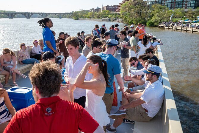 Party Yacht Cruise along Potomac River - Kennedy Center vibes: artsy landmark cruising