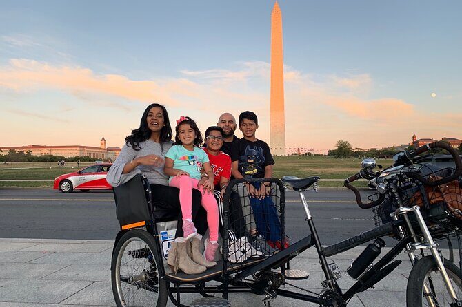 Pedicab Sightseeing Tour on the National Mall - Your Route in Plain Terms: Eight Stops, Five Minutes Each