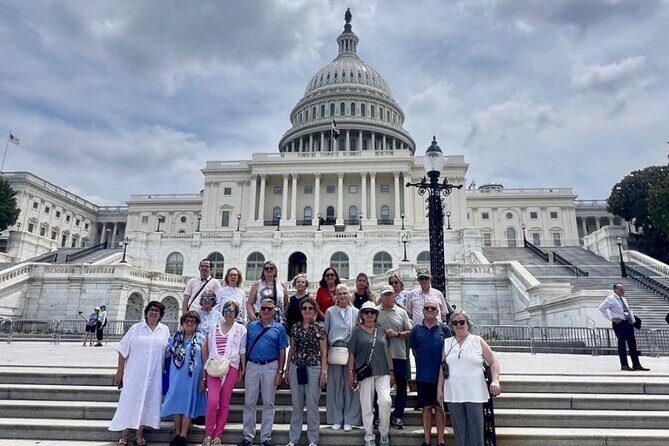 Private U.S. Capitol and Library of Congress Tour - Getting picked up on the National Mall in comfort