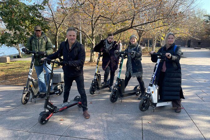 Scooter Tour — Washington DC's Monuments and Memorials - Tidal Basin season context: Jefferson and George Mason