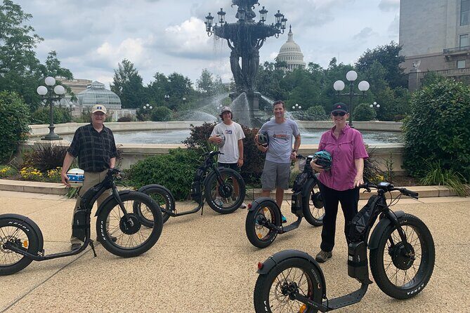 Small Group 5-Hour DC Tour via Electric Scooter for Ages 16+ - Electric Scooter Touring in DC: Why It Works in 5 Hours