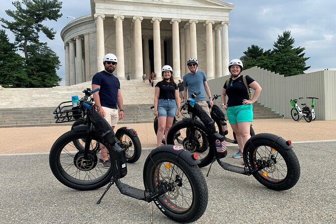 Small Group 5-Hour DC Tour via Electric Scooter for Ages 16+ - The Route From the Capitol to the Washington Monument