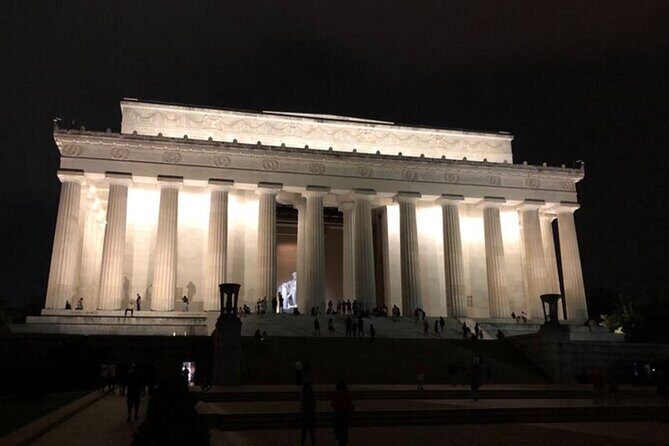 Small Group Washington DC Night Tour - U.S. Capitol Exterior Stop: Time Enough for Photos