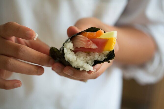 Sushi Masterclass in Washington D.C. (Includes 4-Course Meal) - Second Course: Assorted Maki Rolls, Including Spicy Tuna and Avocado Cream Cheese