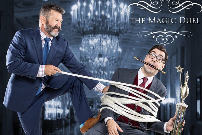 The Magic Duel Interactive Live Comedy Show in Washington DC - Where to go in Washington DC: Mayflower Hotel versus Pinstripes Georgetown