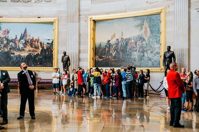 U.S. Capitol and Library of Congress Tour with Rotunda & Crypts - The Start Near the U.S. Botanic Garden Conservatory