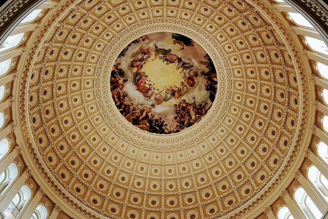 U.S. Capitol and Library of Congress Tour with Rotunda & Crypts - Rotunda and Crypt: What to Notice Right Away