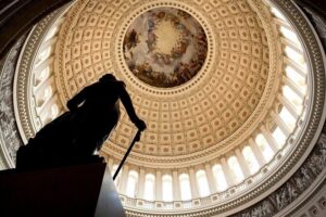 U.S. Capitol Tour with Library of Congress or Capitol Museum - Peace Monument, Peace Circle, and the equestrian statue moment
