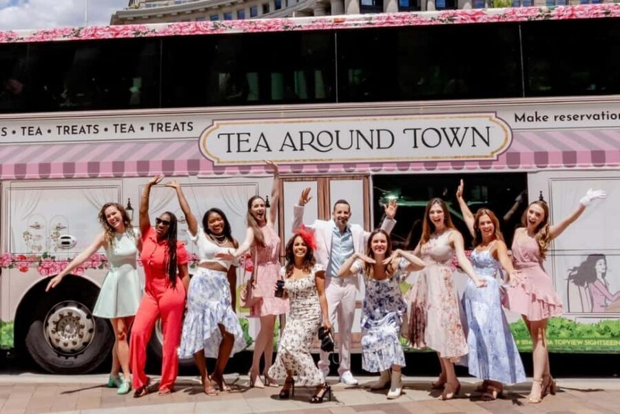 Washington, D.C.: Tea Around Town Bus Tour with Landmarks - A Pink Bus Tea Party That Still Feels Like Real Sightseeing
