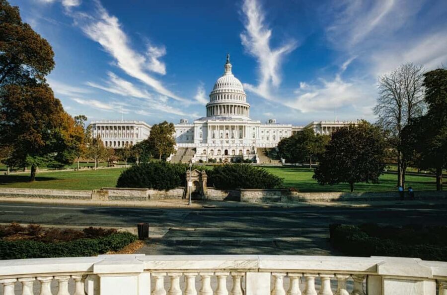 Washington, D.C.: U.S. Capitol & Monuments Walking Tour - Inside the Thomas Jefferson Building: Gutenberg Bible and Declaration draft moments