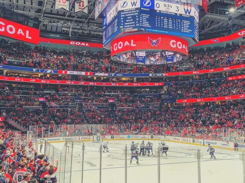 Washington, D.C.: Washington Capitals Ice Hockey Game Ticket - Seat selection cheat sheet: budget, regular, and premium