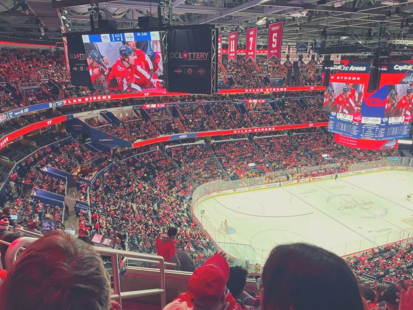 Washington, D.C.: Washington Capitals Ice Hockey Game Ticket - Concessions and matchday activations: what’s included, what isn’t