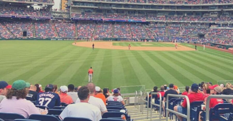 Washington D.C.: Washington Nationals Baseball Game Ticket - Mobile QR entry: how you actually get into the stadium