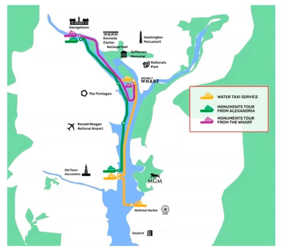 Washington DC: 1 or 2-Day Unlimited Water Taxi Pass - Practical Logistics: What to Bring and How to Avoid Friction