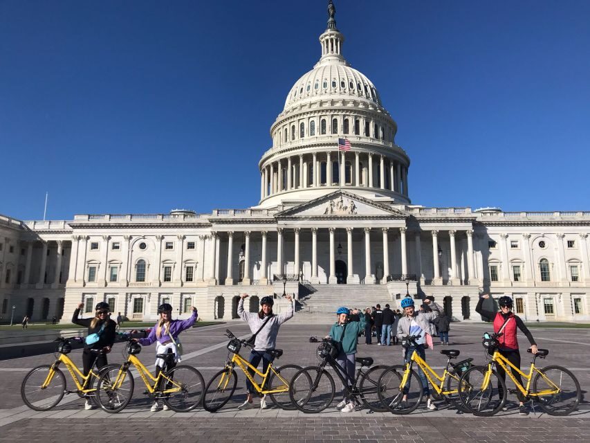 Washington DC: Best of Capitol Hill Guided Bike Tour - Eisenhower Memorial + World War II Memorials: Modern DC Meets Legacy