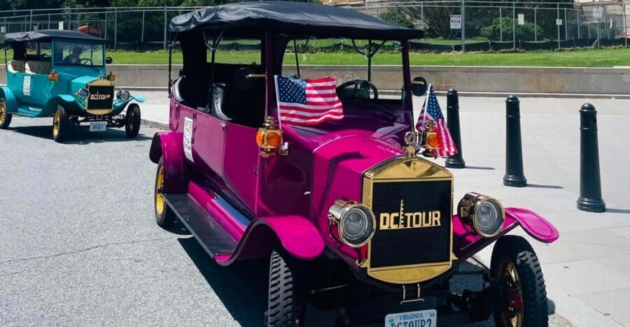 Washington, DC: Day & Night Electric Cart & Vintage Car Tour - Why a vintage electric cart works so well on DC’s Monument Mall