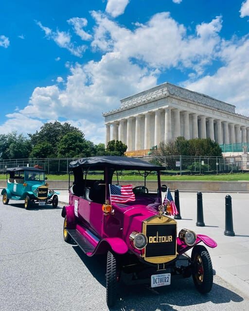 Washington, DC: Day & Night Electric Cart & Vintage Car Tour - Capitol Hill and the U.S. Capitol Building: seeing power without the crowds