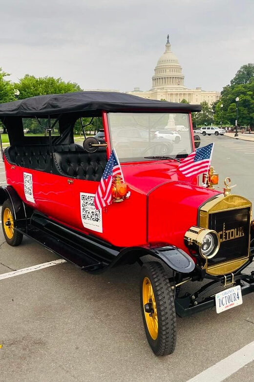 Washington, DC: Day & Night Electric Cart & Vintage Car Tour - The 2-hour loop: meeting at 515 15th St NW and returning after photos