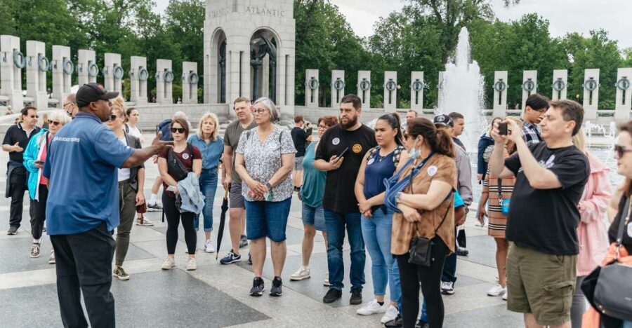 Washington, DC: Full-Day Tour with a Scenic River Cruise - White House Views From the Bus, Plus Real Stops at the Right Moments