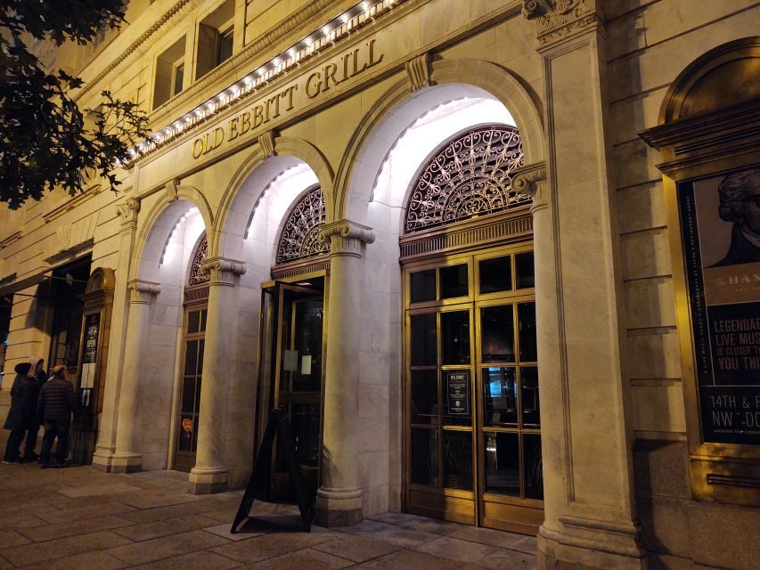 Washington DC: Ghosts Boos and Booze Haunted Pub Crawl - National Theatre’s grim tale and DC’s rumor trail