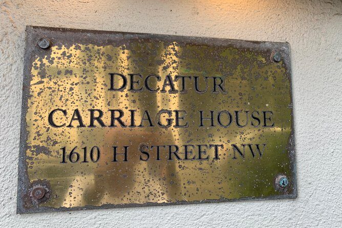 Washington DC History of Slavery Walking Tour - C&O Canal stop at Constitution and 17th: history tied to work and infrastructure